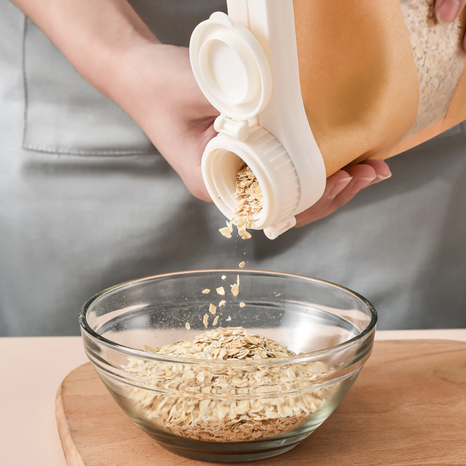 

Portable New Kitchen Storage Food Snack Seal Sealing Bag Clips Sealer Clamp Plastic Tool Kitchen Accessories