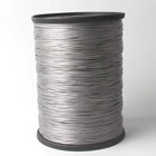 JEELY 50 м 1,2 мм фунтов 4-жильный Плетеный рыболовный трос UHMWPE