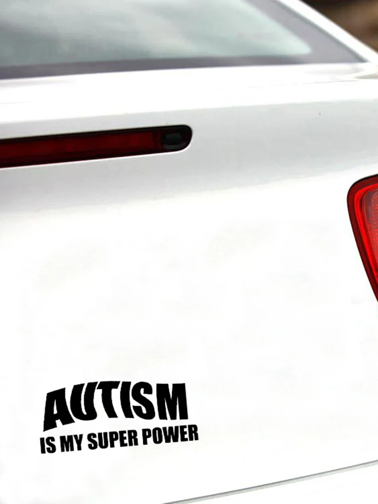 Аутизма это моя суперсила домашнего декора автомобилей Грузовик переводная