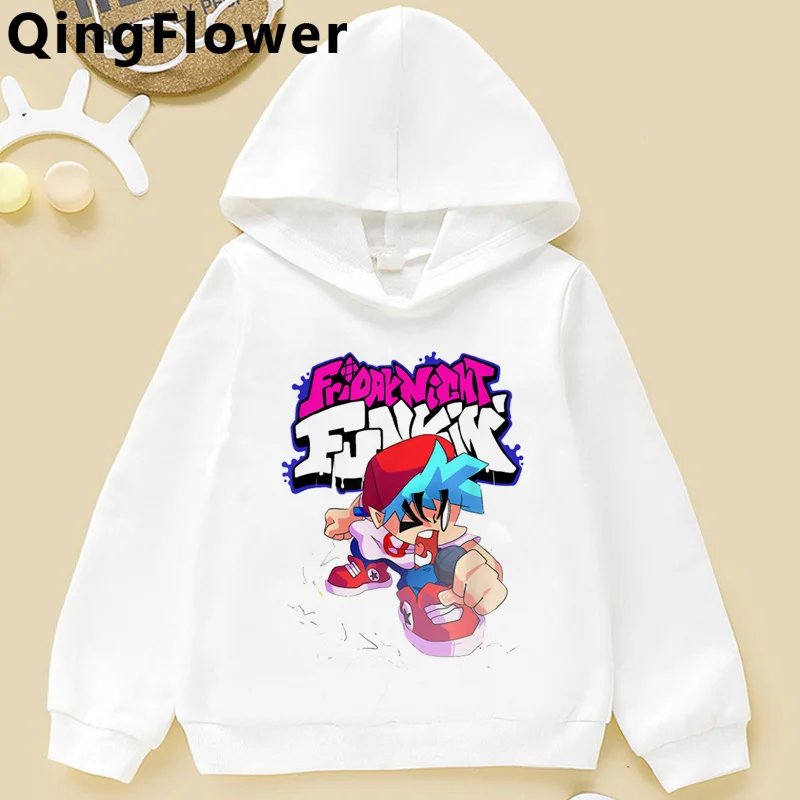 

Friday Night Funkin kids enfant clothes Fleece kawaii funny cute enfant fille clothing enfant