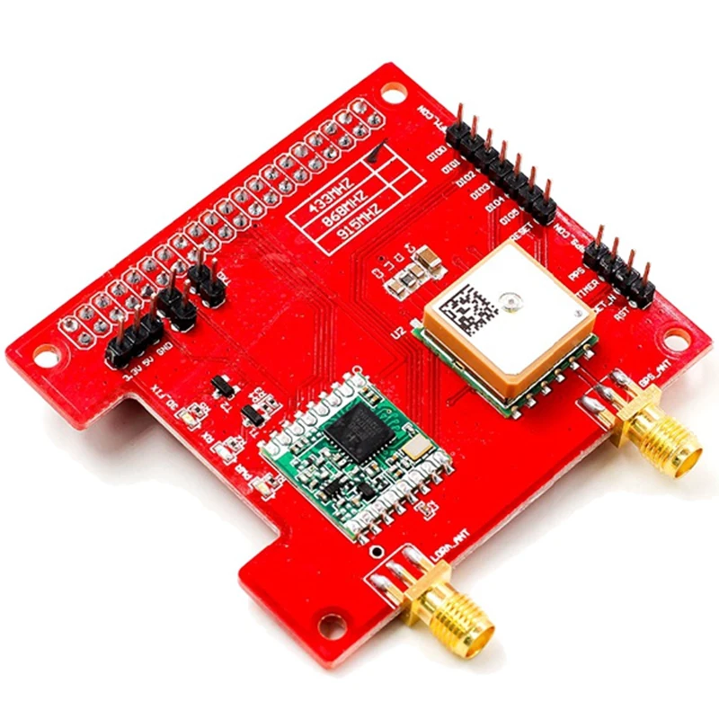 Lorgps Hat V1.0 версия Lora/Gps_Hat-это модуль затрат для Lorawan и Gps еэс с Raspberry Pi | Компьютеры