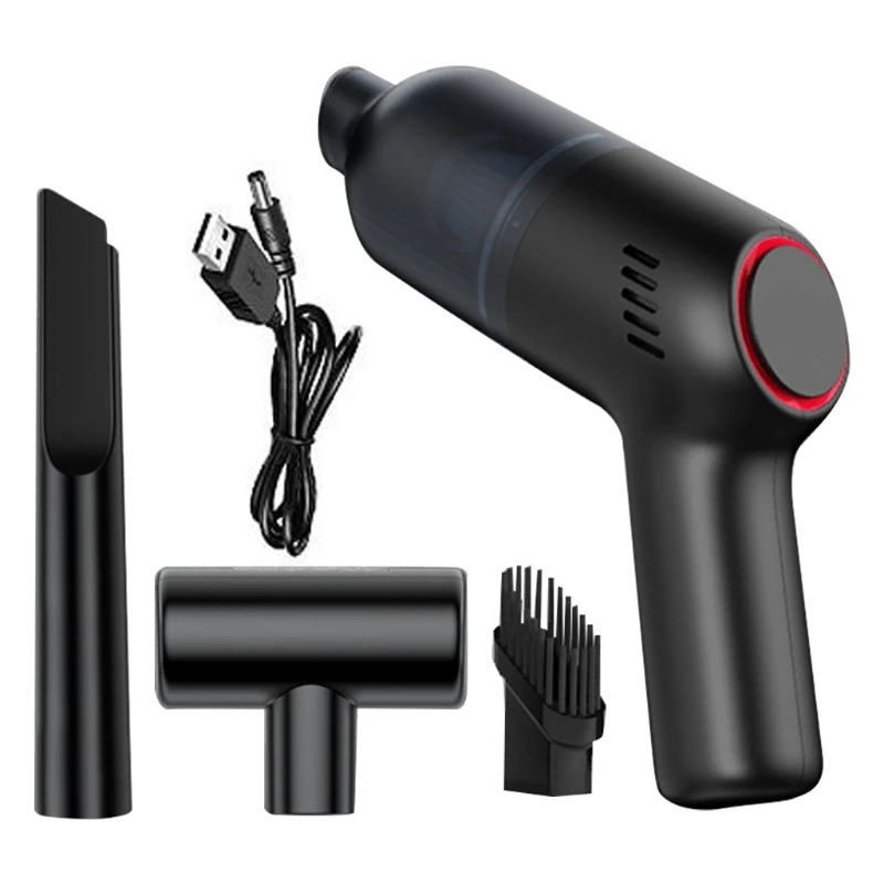 

USB Rechargeable Cordless 8000Pa 120W Handheld Wireless Car Vacuum Cleaner for SUV Truck Home Office Pet House Computer