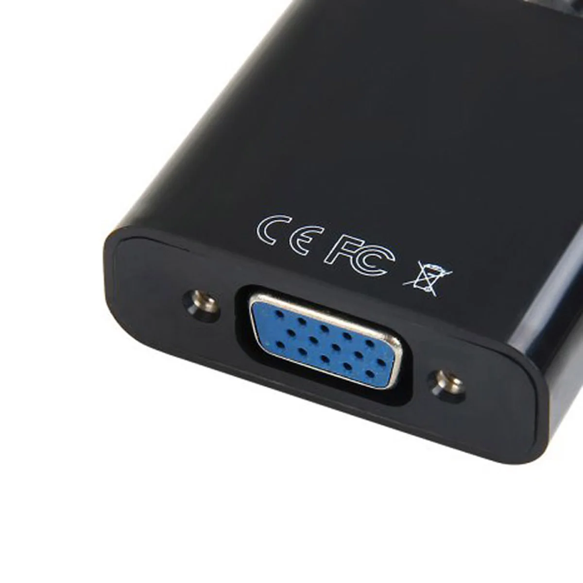 DP к VGA адаптеру порт дисплея конвертеру кабель Дисплей Порт папа Женский адаптера