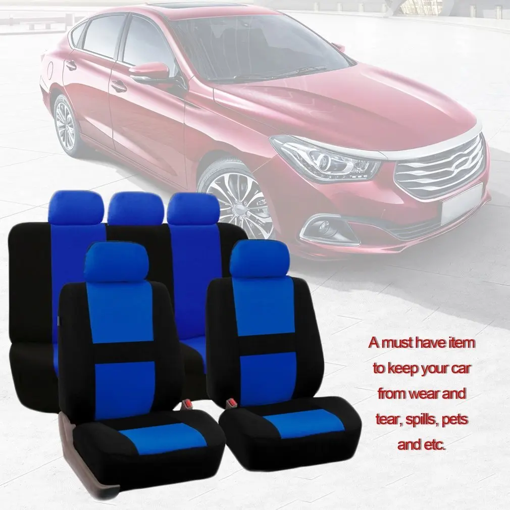 

9 Pcs/Set Four Seasons Universal Car Seat Cushions Automobiles Car Seat Covers Interior Auto Vehicles Styling Pads Supplies Hot