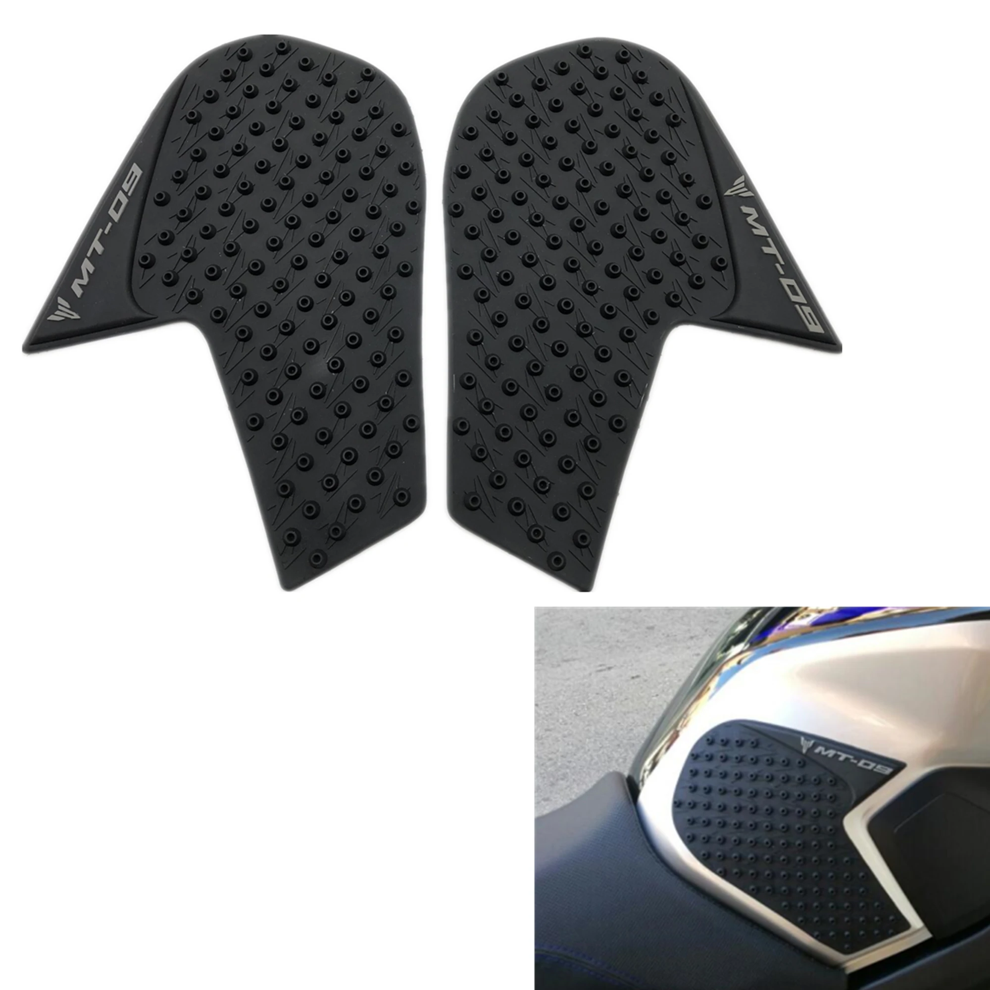 Наклейка на бак мотоцикла для YAMAHA MT 09 2014 2015 газовые наколенники Тяговая сторона 3