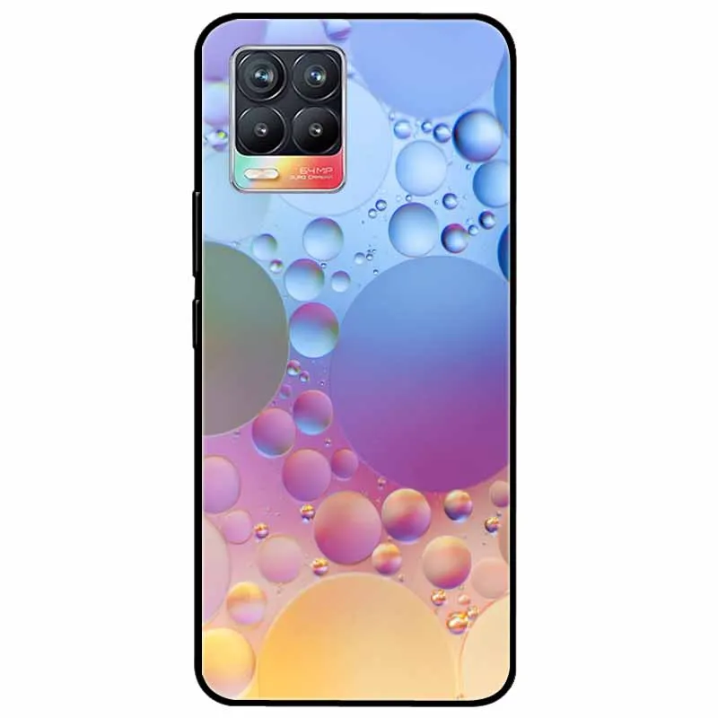 

For Realme 8 Case Soft Silicone Print Shockproof Phone Cases for Realme 8 Pro Cover Narzo30 5G tpu For Realme Narzo 30 5G Funda