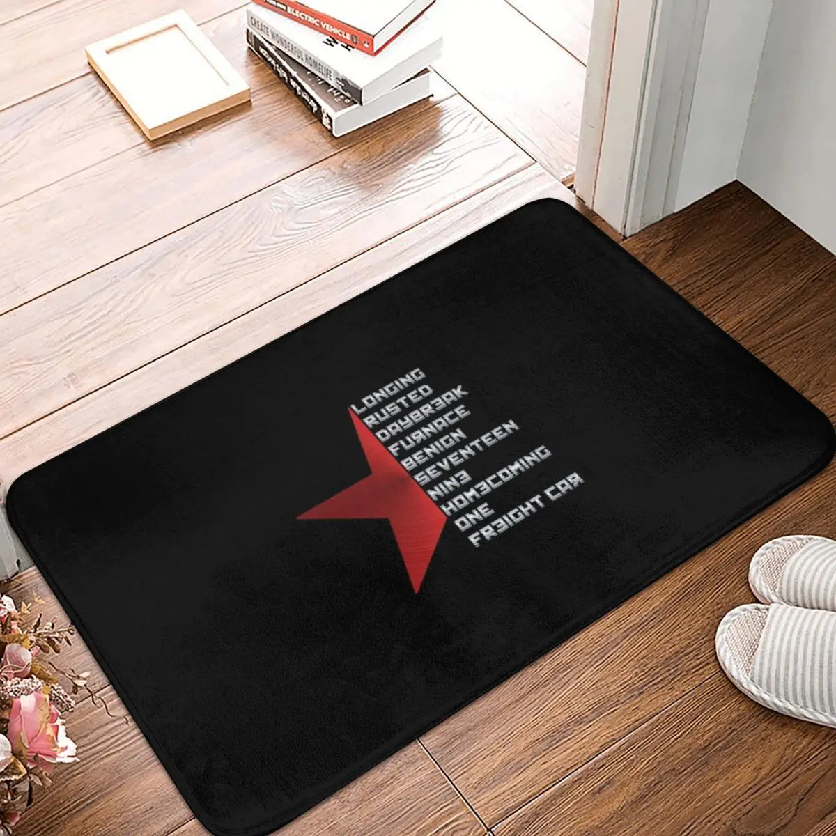 

Code Comply Of Winter Soldier Doormat Carpet Mat Rug Polyester PVC Anti-slip Floor Decor Bath Bathroom Kitchen Balcony 40x60