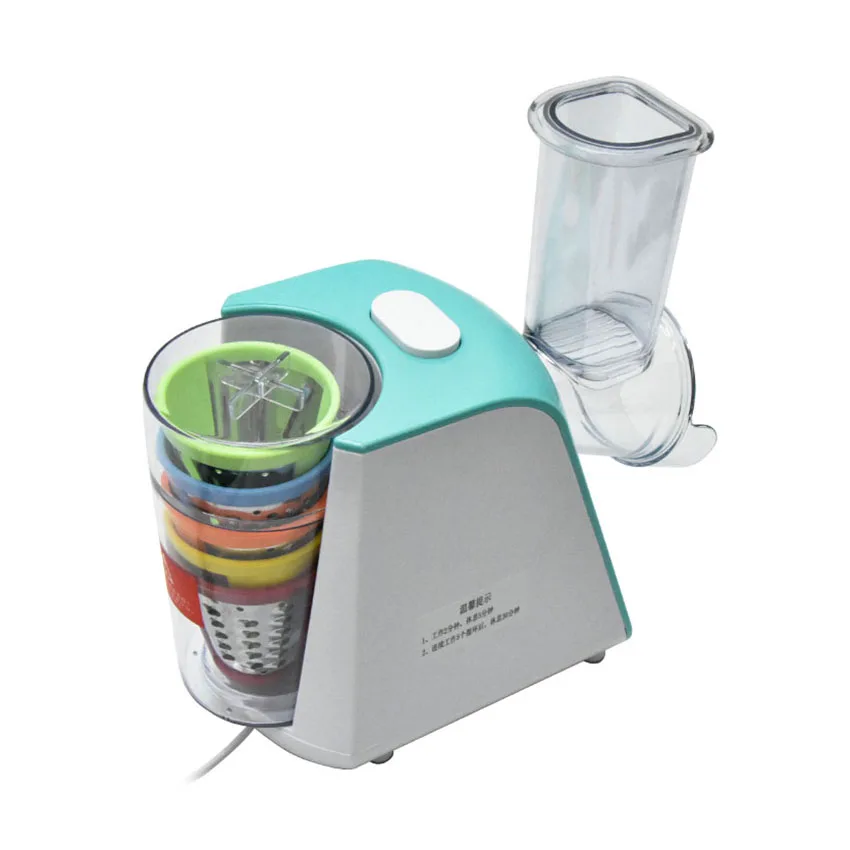 150W Multifunctional Electric Salad Fruit Slicer Cutter Carrot Potato Chopper Vegetables Grater Cutting Machine Kitchen Tolls - купить по