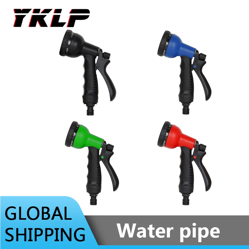 

25/50/75/100 feet extension flexible hose and sprinkler spray gun kit for garden car wash telescopic hose spray gun