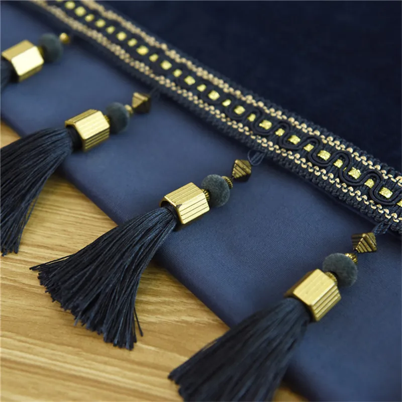 Европейские роскошные бархатные тканевые занавески для спальни затемняющие