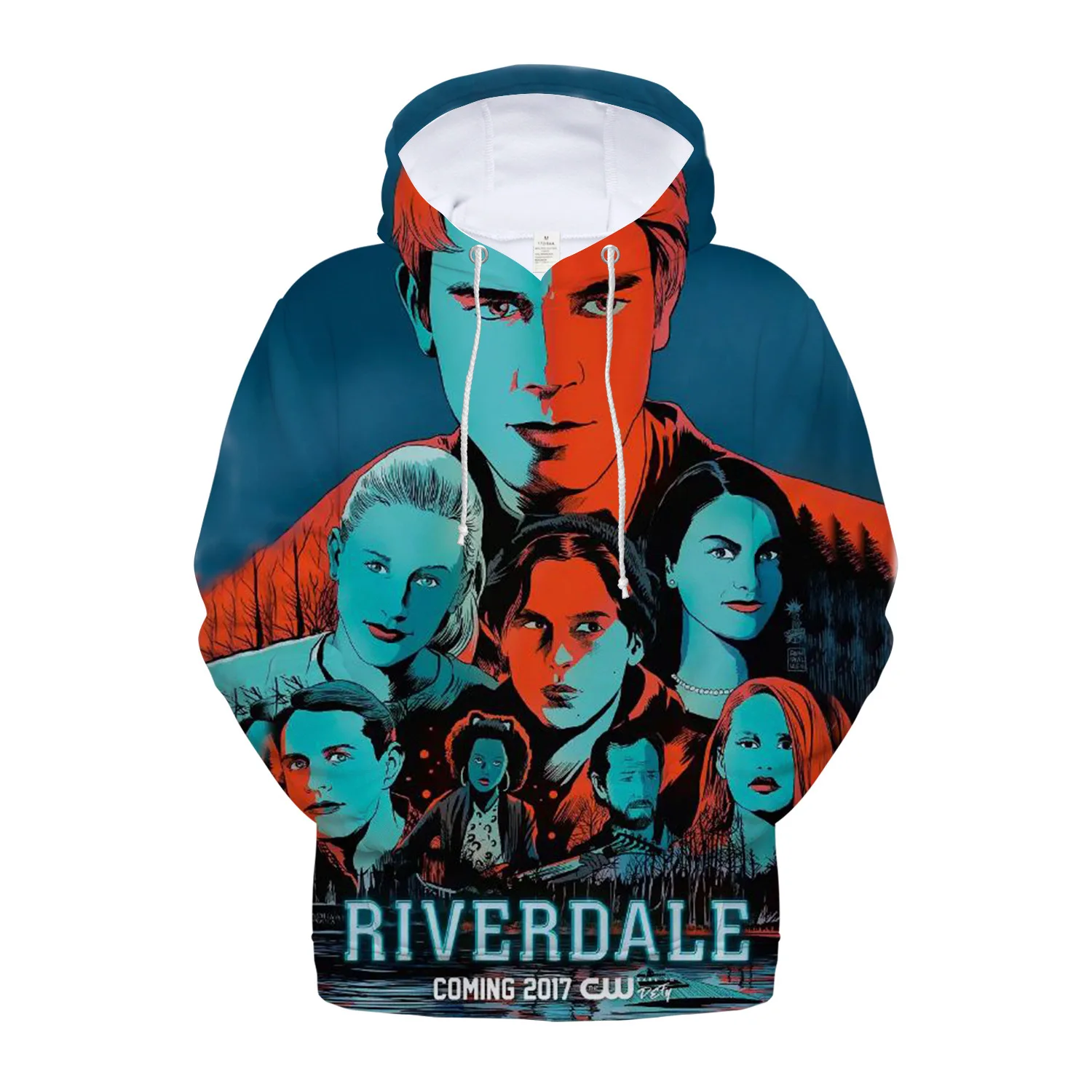 

Kpop 2019 New Style South Side Serpents Riverdale Hoodie Sweatshirt Men And Women Sweatshirt Clothes Casual Oversized 3D Hoodie