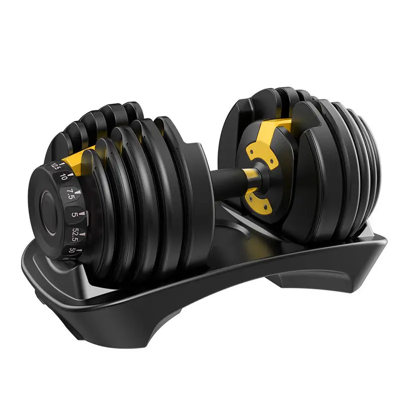 

Adjustable Dumbbell Weight Lifting 52.5 Lbs Home Fitness Adjustable 24kg Dumbbell for Whole Body Workout Gym Dumbbell Weights