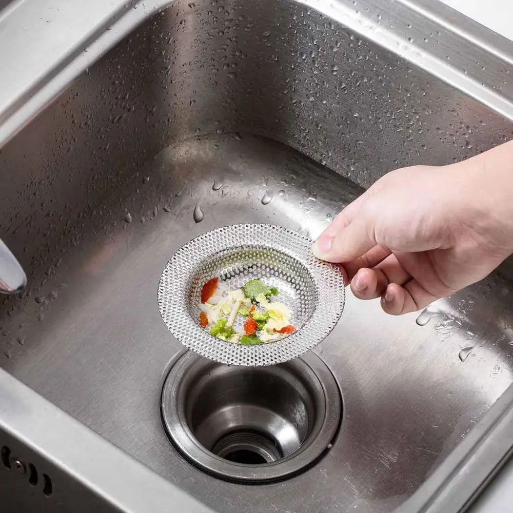 Фильтр слива раковины из нержавеющей стали 3 размера | Дом и сад