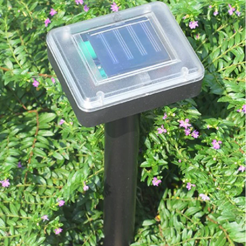 Ультразвуковой Отпугиватель собак Электронный отпугиватель мышей на солнечных