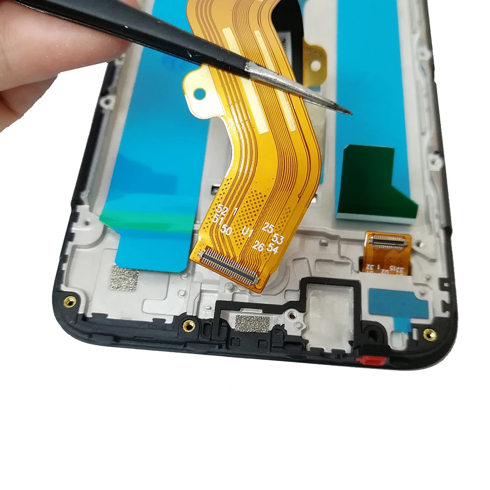 Pantalla LCD de 6,52 "IPS para Infinix, Panel t&aacute;ctil con montaje de marco, para Tecno Spark 6, Go 2020, KE5j, KE5k-3