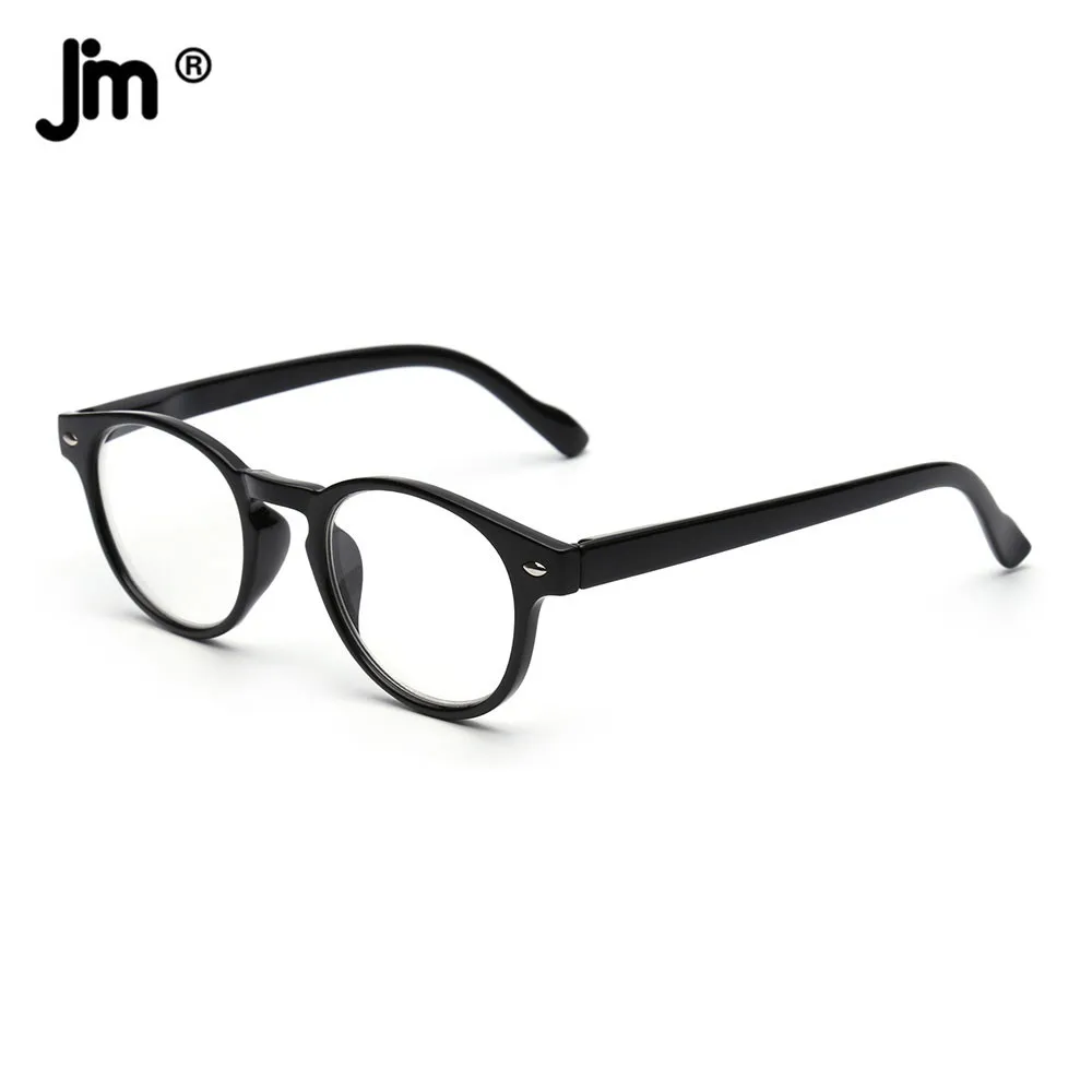 Купи JM Spring Hinge Women Men Reading Glasses Round Magnifier Diopter Presbyopic Glasses за 179 рублей в магазине AliExpress