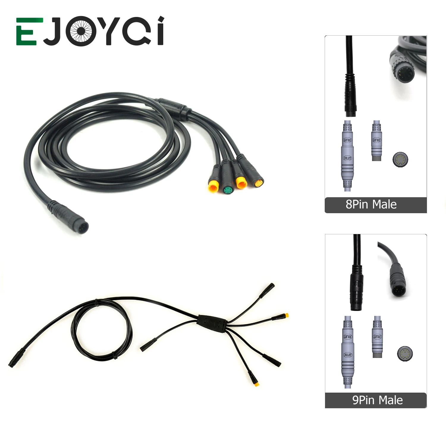 EJOYQI 1T4 и 1T5 кабель Водонепроницаемый Контроллер светильник функция Ebrake дроссельной заслонки дисплей комплект преобразования разъем