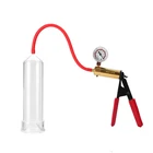 Удлинитель для пениса, вакуумный насос для увеличения мужского члена, секс-игрушки для мужчин, увеличитель для пениса, увеличитель роста, растягивающая ручка, насосы с манометром