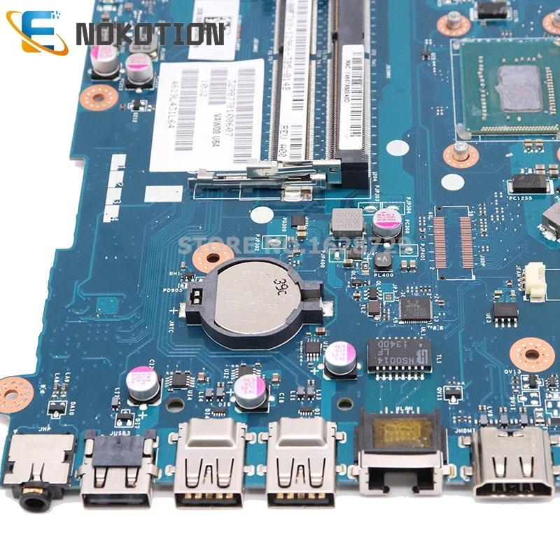 NOKOTION CN-05YGGX 05YGGX 5YGGX VAW00 LA-9104P для Dell Inspiron 3521 5521 материнская плата ноутбука I5-3317U CPU DDR3
