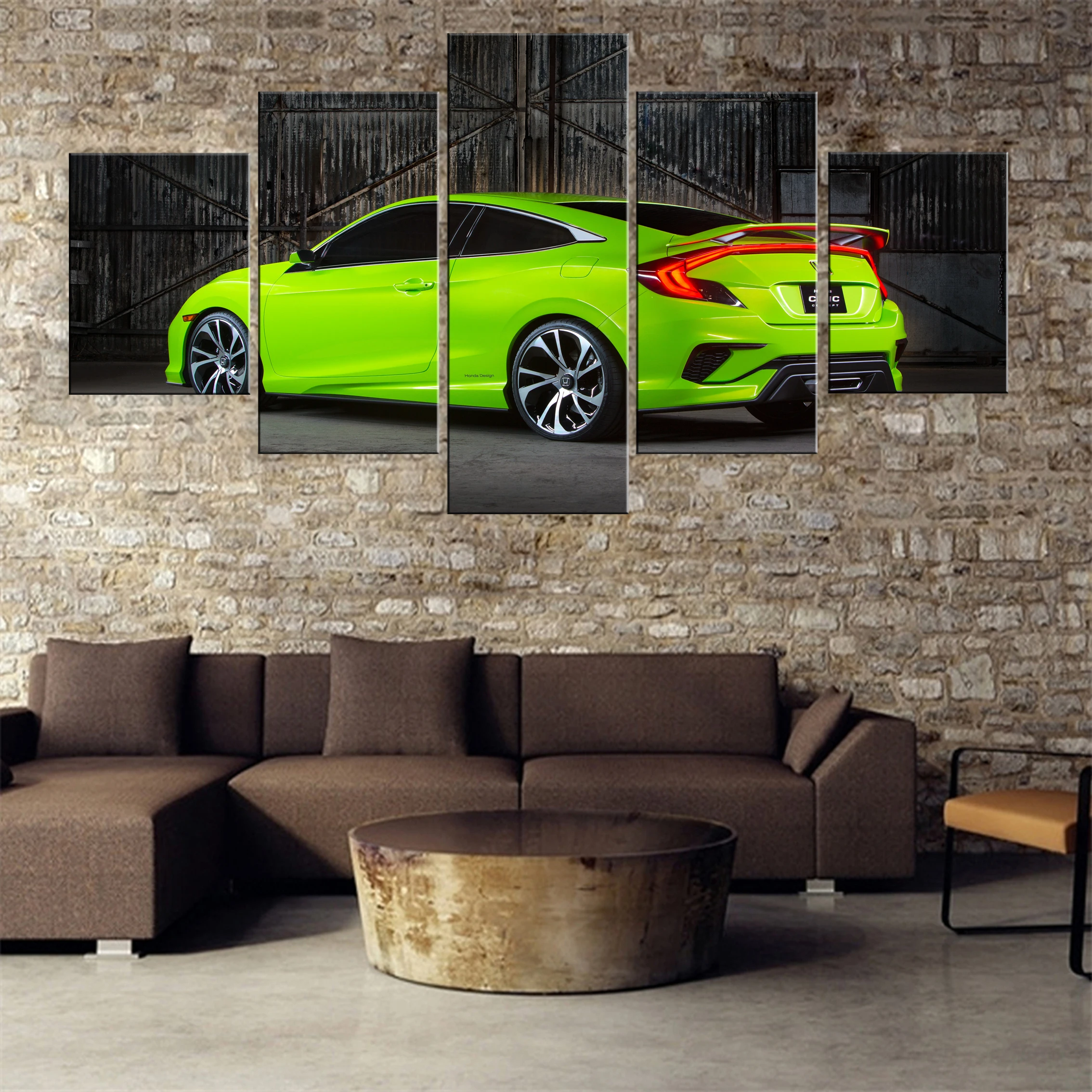

Sports Car 5 Pieces Canvas Painting Poster Hd Oil Print Artwork Living Room Home Modern Wall Picture Modular
