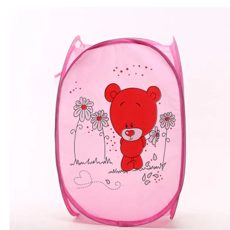 Новая Складная сетчатая корзина для хранения с милыми животными сумки