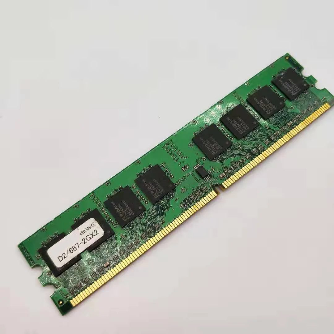 2 Гб PC2 6400S DDR2 800 МГц 667 2X2GB 4 ГБ для настольной памяти DIMM RAM RL02|Детали принтера| |