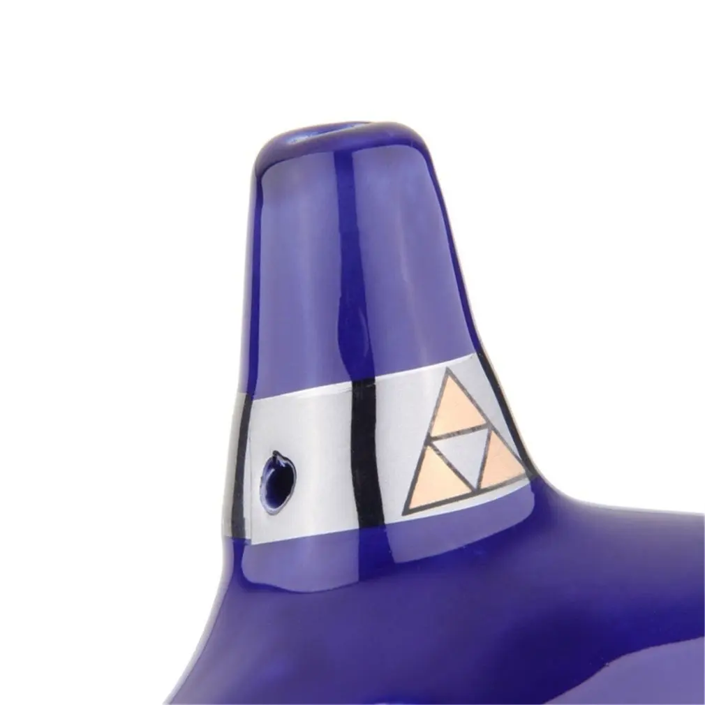 12 отверстий Ocarina керамический альт C легенда о флейта музыкальный инструмент