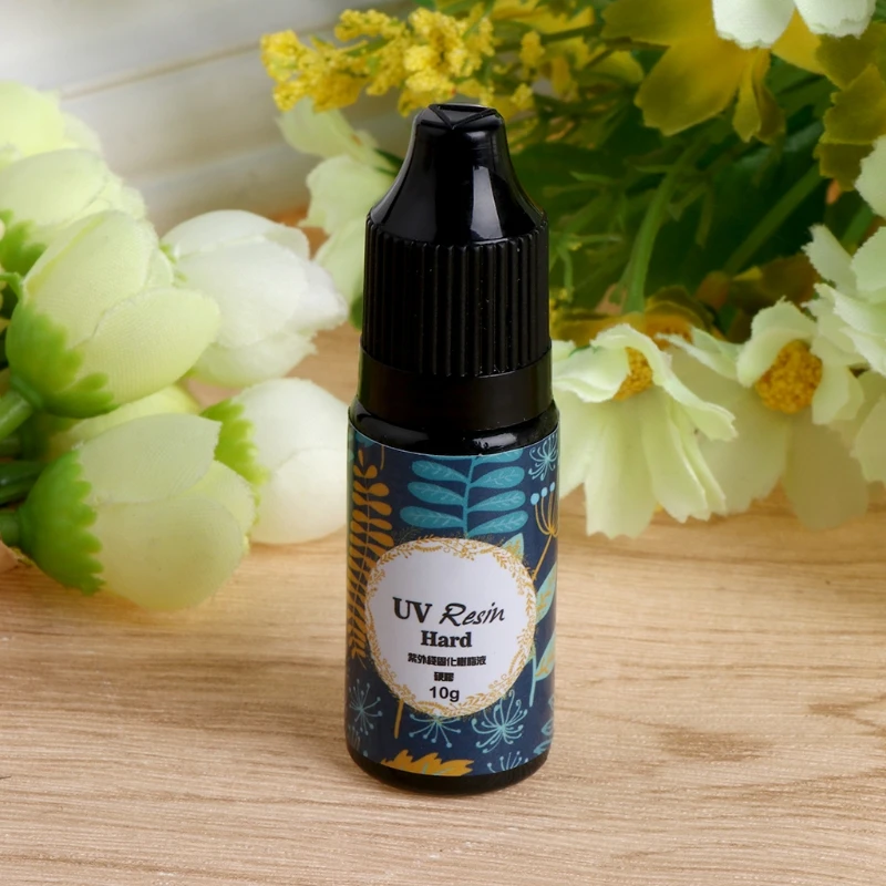 60 г УФ эпоксидная смола Сделай Сам Изготовление ювелирных изделий прозрачный