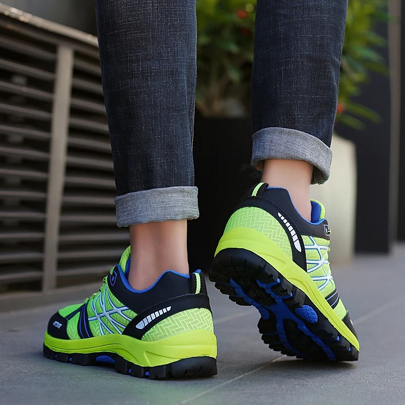 

Men's Hiking Shoes Trekking Mountain Boots Sneaker Waterproof Outdoor Climbing Shoes Zapatillas Hombre