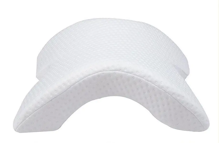 1 pillow Изогнутая медленный отскок пены памяти подушка анти-давление ручное оцепенение и защита шеи и мертвые руки пара подушка офис подгузник - Цвет: 1 pillow