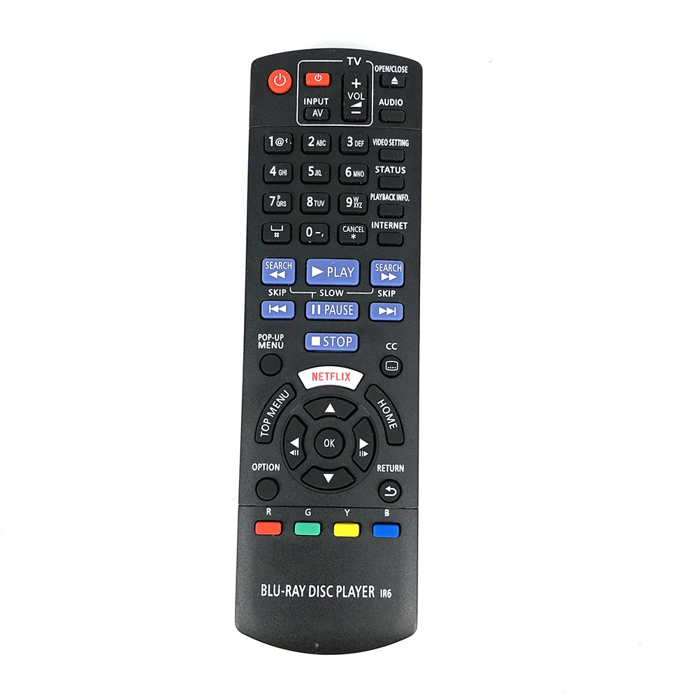 Новая замена пульта дистанционного управления для DMP-UB200 Blu-Ray плеера Panasonic N2QAYB001167