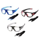 Спортивные очки NoEnName_Null, баскетбольные, футбольные защитные очки для глаз, оптическая оправа, съемные зеркальные дужки, близорукость