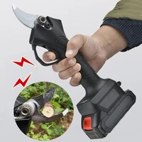 cordless pruner lithium ion pruning shear efficient electric scissor bonsai tree branches garden tool rechargeable hedge trimmer