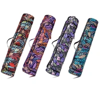 printed yoga mat bag waterproof pilates mats carrier packs sports fitness body building exercise cushion carrying backpack