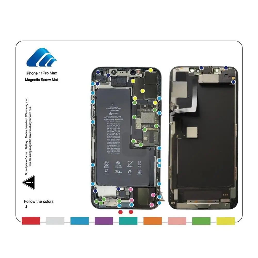 Профессиональная направляющая подставка для iPhone Xs Max XR XS X 8 P магнитная Болтовая 11