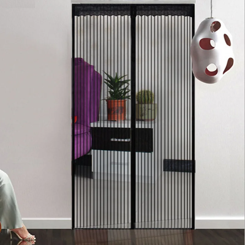 Магнитная Москитная дверь занавеска s перегородка летняя сетка от насекомых