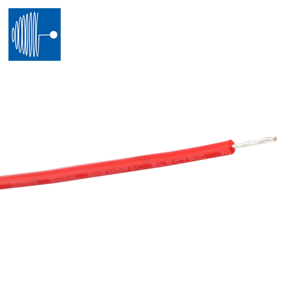 Шенпай Заводская проволочная настройки длиной 1/2M 10KV красная силиконовая куртка