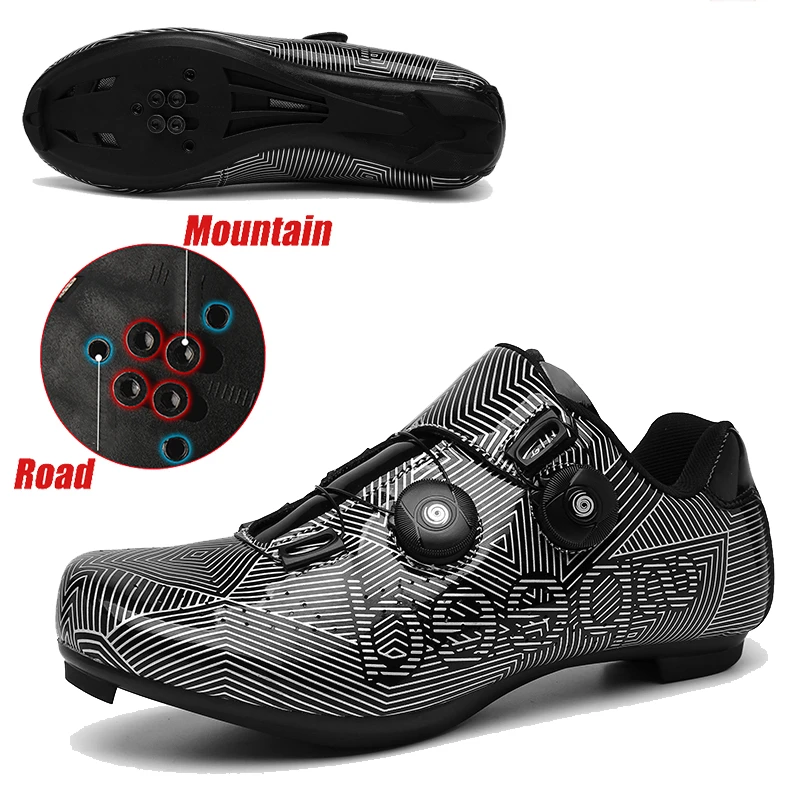 

Самоблокирующиеся велосипедные кроссовки для мужчин и женщин, велосипедная обувь для горного велосипеда, кроссовки для триатлона, дорожно...