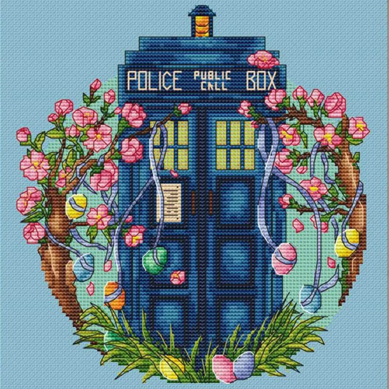 

ZZ1781 DIY Homefun Cross Stitch Kit Packages Counted Cross-Stitching Kits New Pattern NOT PRINTED Cross stich Painting Set