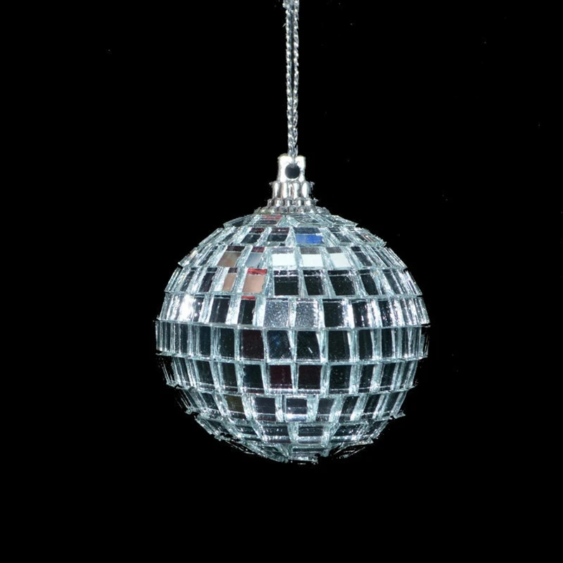 Набор из 6 зеркальных стеклянных шаров для дискотеки комплект освещения дома