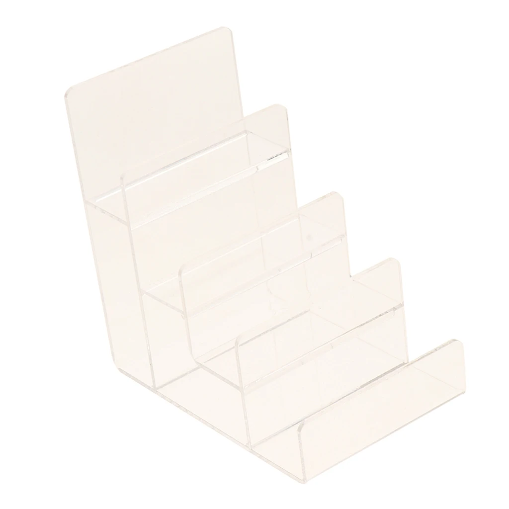 

Multi Step Clear Acrylic Riser Display Shelf for Figures, 3-Tier Acrylic Display for Decoration and Organizer