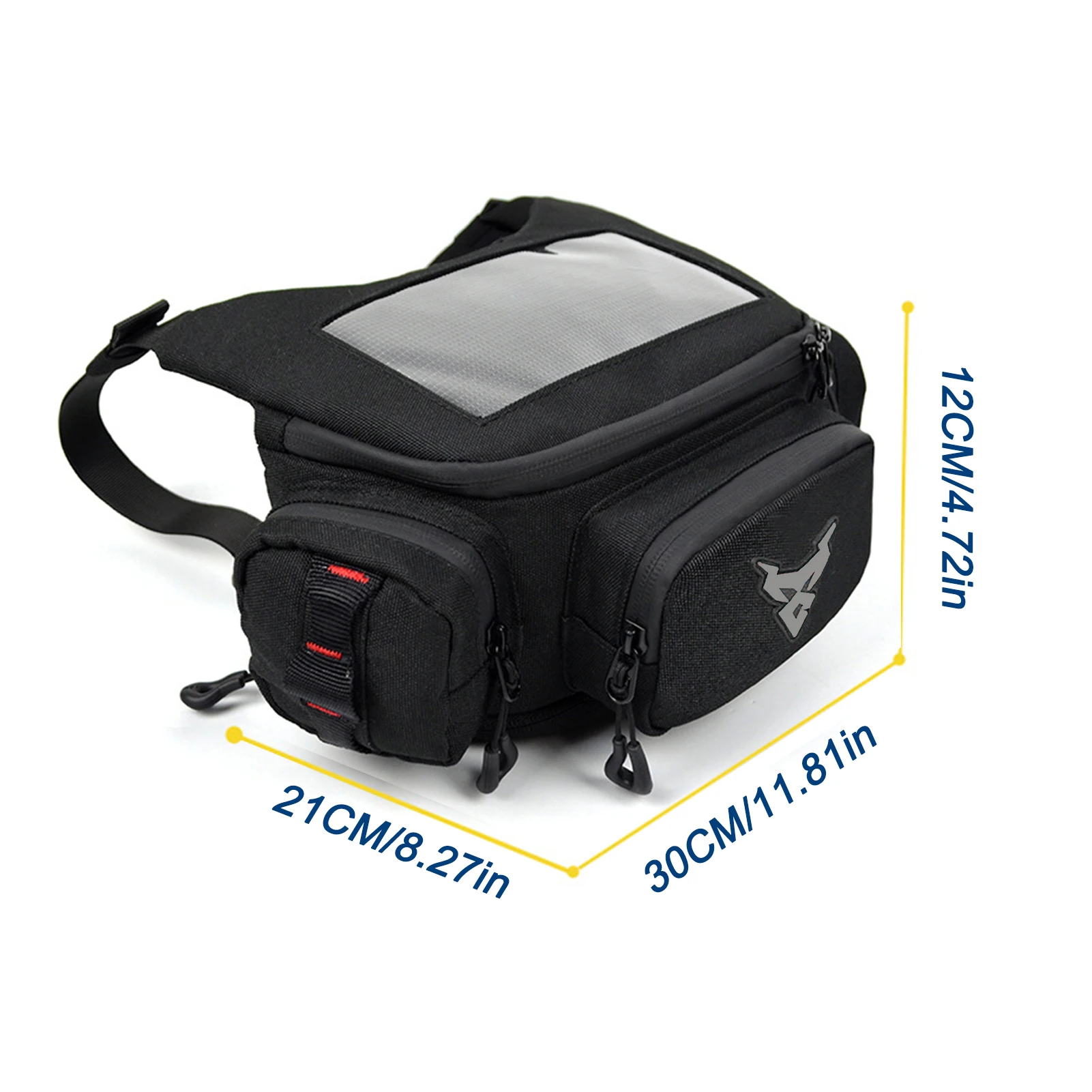

Touch Screen Motorcycle Fuel Tank Bag Waterproof Rainproof Mobile Phone Navigation Bag for Motocross MTB Bicycle Cycling