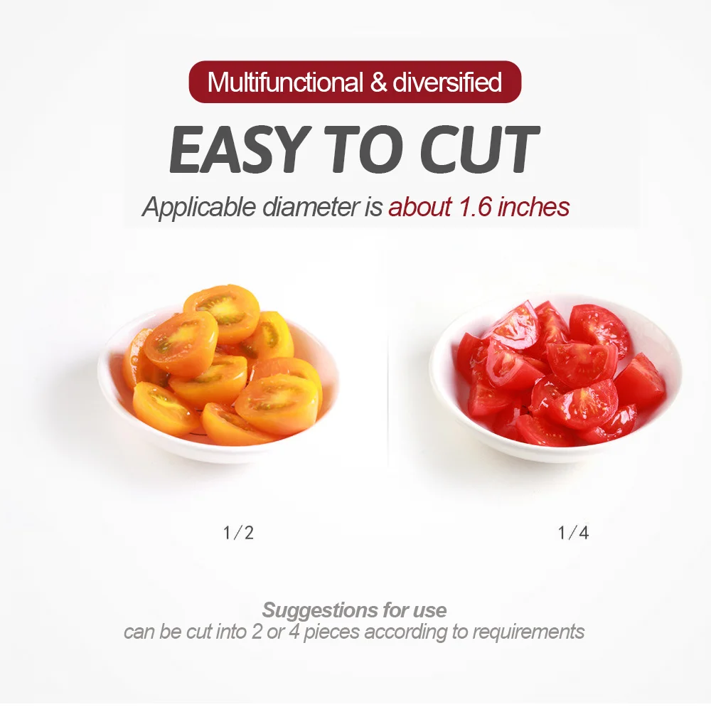 Резак для помидор многофункциональный резак фруктов и винограда кухонные