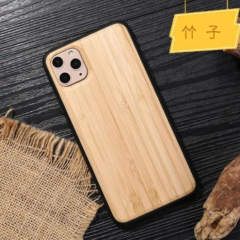 

Phone Case For Apple iPhone 12 pro max 7 8 plus x xs xr xsmax 11 pro max Phone Wood Shell Photoshop Designer Bamboo Tpu Cover