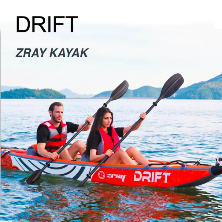 Каякинг двухместная лодка для каякинга толстая износостойкая дрейфующая