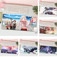 epic seven anime girl locking edge mouse pad game l large gamer keyboard pc desk mat computer tablet gaming mouse pad