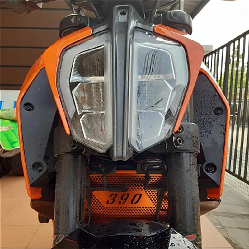 Для KTM RC390 rc 390 2018 2019 DUKE390 DUKE 2017 мотоцикл оранжевая решетка радиатора крышка