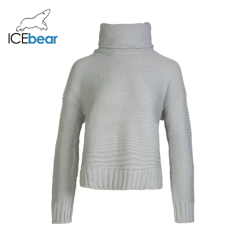 Женский свитер с высоким воротом вязаный Осень зима теплый джемпер для женщин NB