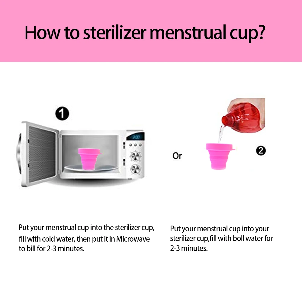 Менструальная чаша для женщин Женская гигиена медицинская силиконовая чашка