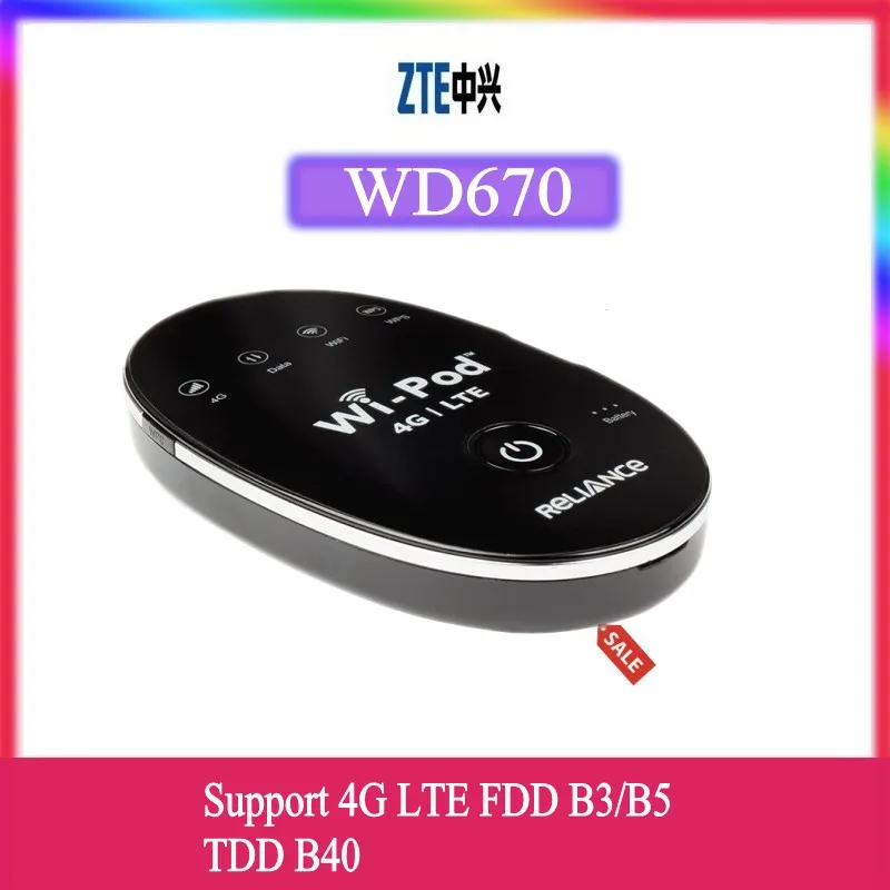 

Cheap Jazz 4G WIFI MF673 4g LTE Pocket Wifi Wireless Router Modem PK ZTE Wipod WD670 850/1800mhz